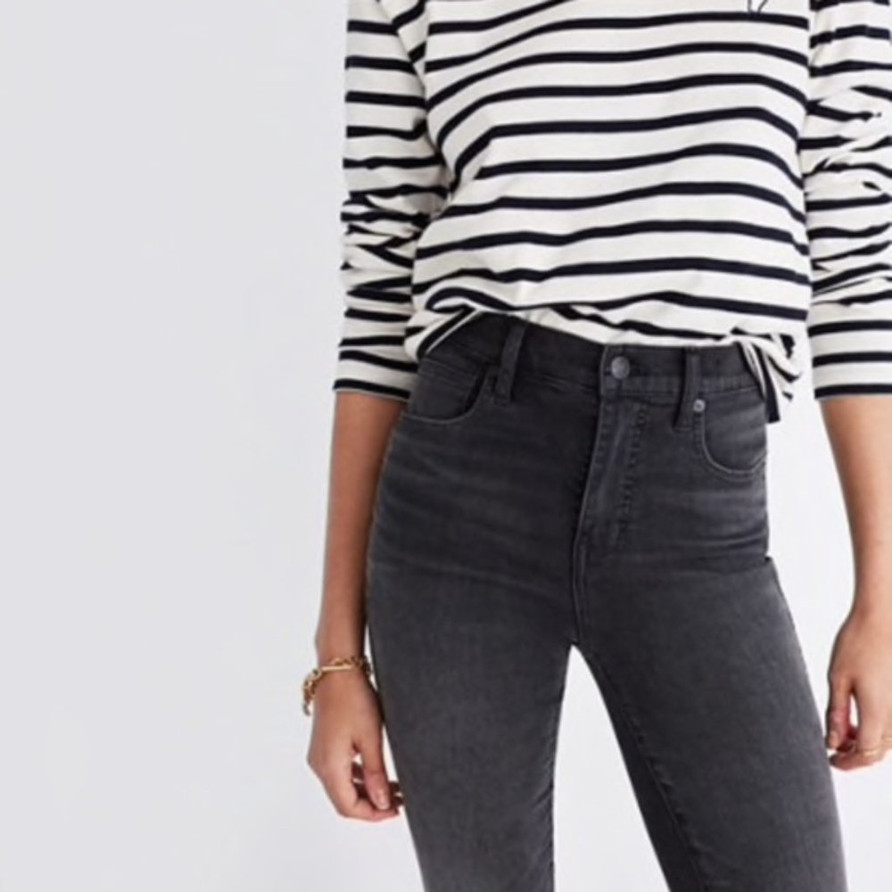 Madewell 10” High Rise Skinny Jeans: Step-Hem